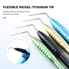AZDENT Dental Endo Condenser Gutta Percha Tips Hand Plugger NITI Stainless