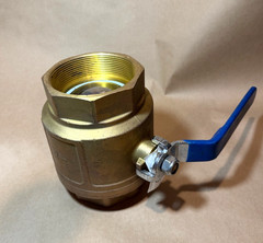 Midwest 4″ Brass Ball Valve 600 CWP Full Port Threaded Connection