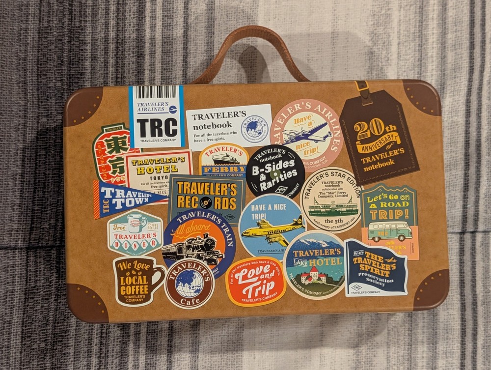 TRAVELER’S Notebook 20th Anniversary Customization Set
