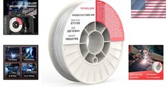 Durable .030-Inch Gasless MIG Wire, 10lb for Versatile Welding Applications