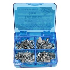 Dental Orthodontic Buccal Tube Roth MBT 022 1st 2nd Molar Bondable Mesh Base