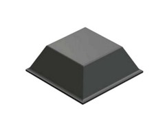 3/4″ Square Pyramid Peel & Stick Silicone Rubber Feet for Speakers & Studio Gear