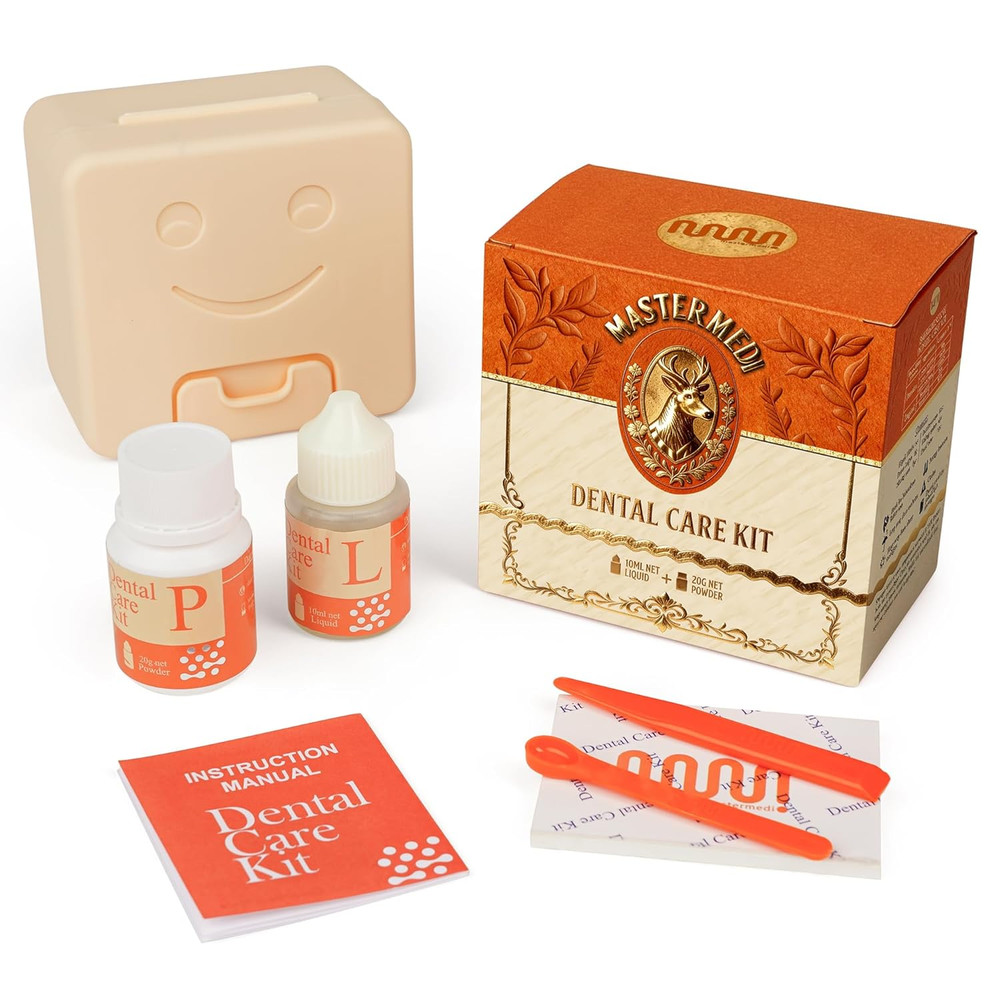 Zinc Oxide Eugenol Cement Dental Care Kit Glue for Crowns & Bridges