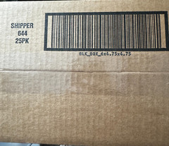 Ebay Brand Shipping Boxes 25 Count 6″ x 4 3/4″ x 4 3/4″ Black Logo