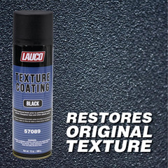 Texture Coating Black 13 Oz Aerosol Spray, Professional Automotive Trim and Bump