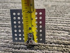 (QTY 735) 2-1/2″ 12 GAUGE MILD STEEL PERFORATED INSULATION HANGER IHSP-250-12