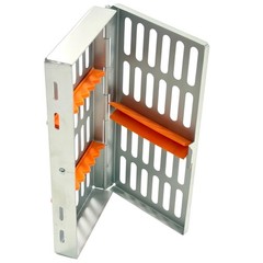 NEW GERMAN DENTAL AUTOCLAVE STERILIZATION CASSETTE RACK BOX FOR 7 INSTRUMENT-OR