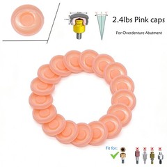 US Dental Overdenture Retention Caps For Implant Zest Locator Abutment Inserts