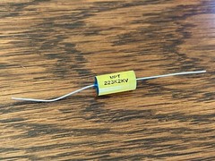 New 2000v MPT Axial Film Capacitors 2kv at .01 .022 .033 .047 .05 .1 uf