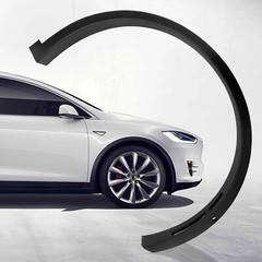 Front Right Fender Flare Fit For 2016-2021 Tesla Model X Wheel Well Arch Molding