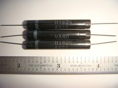 LOT (10) H1804 High Voltage 30KV Rectifier Diodes made by VARO — New and Unused