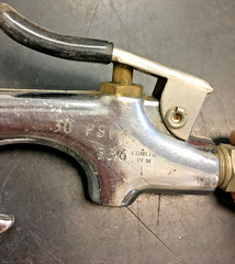 Lever Style Blow Gun, 30 PSI, 336 FOWLER PEM, UNTESTED