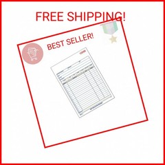 Adams Sales Order Book, 2-Part, Carbonless, White/Canary, 5-9/16 x 8-7/16 Inches