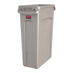 RJ Schinner Co Rubbermaid Slim Jim 23 Gallon Trash Can (4/CS)
