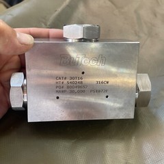 BuTech CAT# 30T16. 30,000 PSI