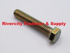 3/8-16 x 2 Tap Bolts Grade 8 Hex Head Screws 3/8x16x2 Full Thread 3/8×16 x 2″