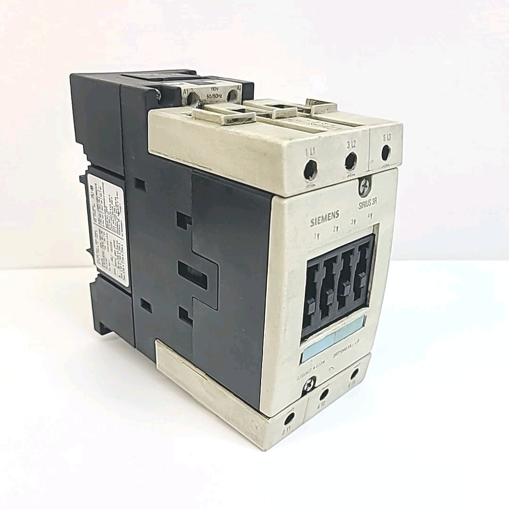 Siemens Sirius 3R Coil Contactor 3RT1044-1AG20 3ZX1012-0RT04-1AA1