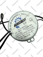 TYJ50-8A Synchronous Motor AC 100-120V 50/60Hz 4W 2.5-3Rpm/Min CW/CCW with UL