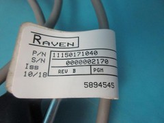 NEW RAVEN CABLE 3′ FOOT 9 PIN F NULL MODEM 1-115-0171-040 11150171040 REV B PGM