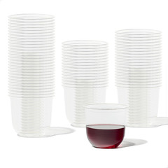 NATURAL Arc – Plant Based Clear Cold Cups 12 Oz – Plastic Alternative for Par…