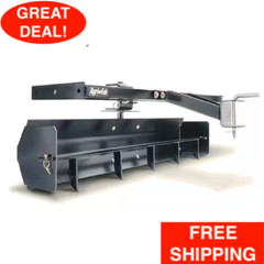 Sleeve Hitch Scraper Box Compatible W/ Multiple Brands 30 % Angle Adjustment