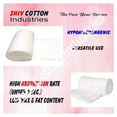 Surgical Cotton Roll (5kg): 100% Pure Absorbent, Non-Sterile Medical Grade.