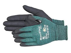 ATG 34-8743/L MaxiFlex Cut – Black Micro-Foam Nitrile Coated Palm And Fingers…