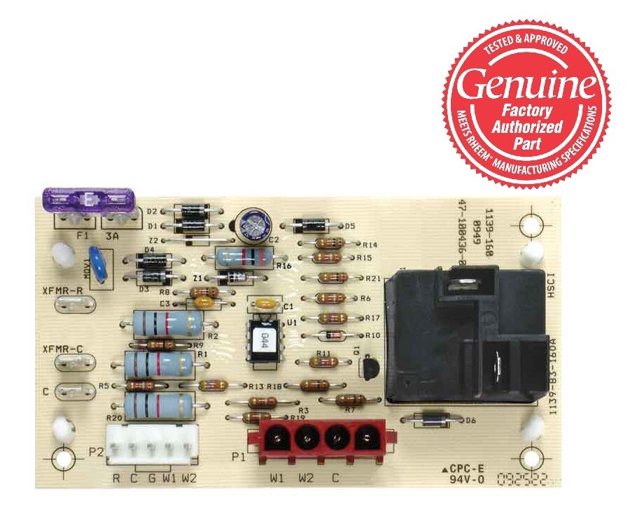 Rheem 47-100436-05 Control Board