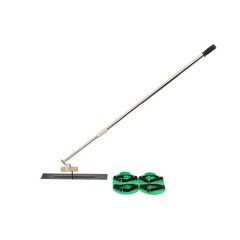 Concrete Trowel Cement Surface Smoothing Tool w/ Long Handle Concrete Tools