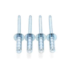 3.2mm 4mm 4.8mm 6.4mm Multi Grip POP Rivet Dome Head Blind Rivet Zinc Plated