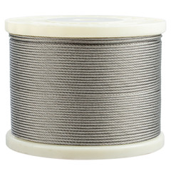 TECSPACE 350ft Length 1/8” 316 Stainless Steel Wire Rope for Railing Decking