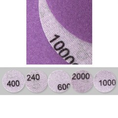 25mm Wet and Dry Sanding Discs 1 inch Sandpaper Hook and Loop Pads Grit 60-10000