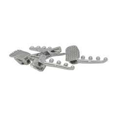 Dental Orthodonti Bondable Tube Molar Roth/MBT 022 AUX hole Multifunctional hook