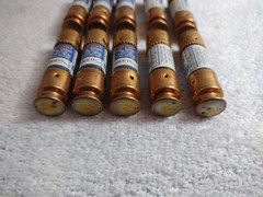 Lot Of 10 Bussmann Fusetron FRN-R-1 6/10 Amp Fuse CartridgeClass RK5 250vac 1.6A