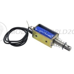 1-10PCS JF-0530B DC12V 300mA 5N/10mm Pull-Push-Type DC Solenoid Electromagnet