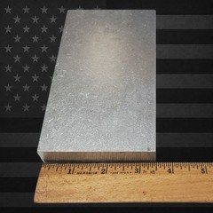 6061 Aluminum Flat Bar 3/4″ x 3-1/2″ x 6-1/4″ Billet CNC Mill Stock USA