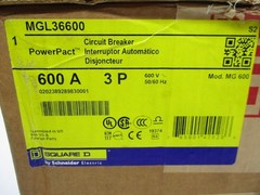 SQUARE D MGL36600 600V 600A NSFS
