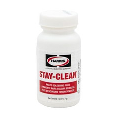 Harris Stay-Clean Paste Flux 4 oz Brush Cap Bottle SCPF4