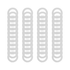 Compatible M8×12MM Steel Shim Washer Set 48Pcs – Precision Thin Spacers