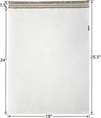 300 Pack 19″x24″ Inches Poly Mailers Bags Self Adhesive Shipping Bags