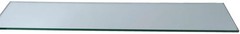 5-Pack Tempered Glass Shelf Panels – 10″ x 36″ Clear Rectangular Floating
