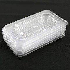 Clivia 6 Pack 1/9 Size Polycarbonate Food Pans 4″ Deep GN Pans without Lid Cover