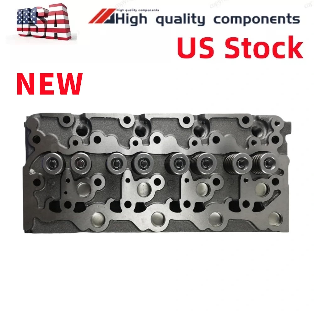 V1903 V1903T V1903-E2B Complete Cylinder Head W/Valves Springs for Kubota Engine