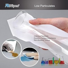 Cleanroom Wipes Nonwoven Wipes Cellulose/Polyester Blend Grade A, 68 Gram, Ba…