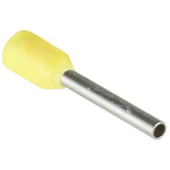 Ferrule, Copper, 0.49 In L, Pk100, 797V09