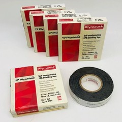 Plymouth 2104 Plyshield Rubber Electrical Tape 15 ft. x 0.75 in Black 5 Rolls