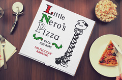 Little Nero’s Full Size Pizza Box Costume Prop Christmas Gift from Home Alone