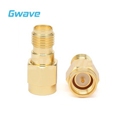 SMA Male to SMA Female Adapter, Gold Plated Copper, DC – 18GHz