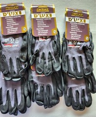 6-Pair Flexi-Guard D’LUXE Glove Ultra-Lightweight breathable Dotted palms