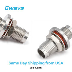 2.4mm Female to 2.4mm Female Bulkhead Mount Adapter, DC – 50GHz